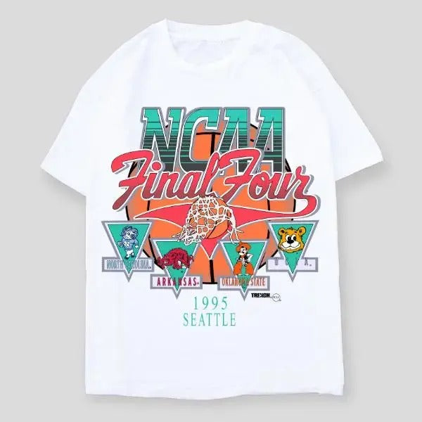 Vintage Style 1995 Rare NCAA Final Four Official Game Tee Menswear Graphic Medium Hoodie, Sweatshirt | WearSparks.com