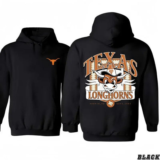 Vintage Texas Longhorns NCAA Final Four Unisex Hoodie, Vintage for Men and Women, Unisex Vintage Crewneck Football Shirt,...