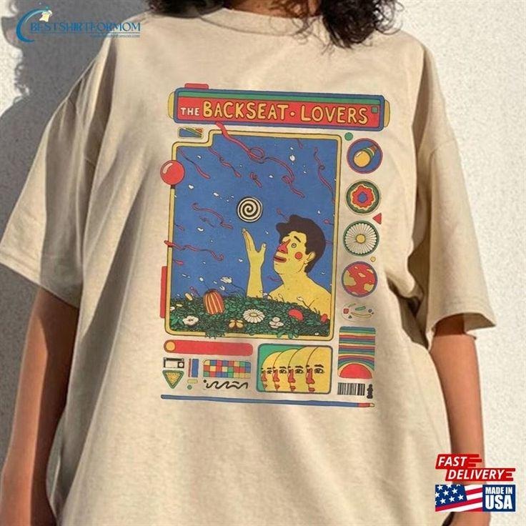 Vintage The Backseat Lovers Tour 2023 Shirt Waiting To Spill Love shirt Hoodie, Sweatshirt | WearSparks.com