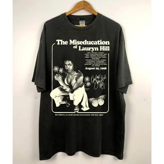Vintage The Miseducation of Lauryn Hill Graphic Tee - Ms. Lauryn Hill - The Fugees - 90s Hiphop Artist Shirt - Music Shirt