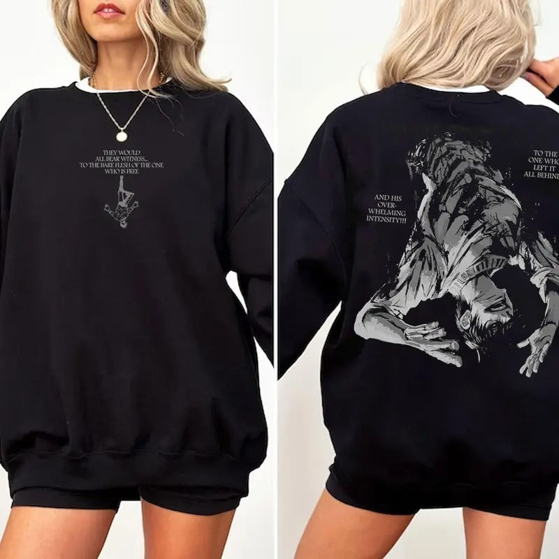 Vintage Toji Fushiguro Shirt, Anime Toji Zenin T-shirt Hoodie Sweatshirt, Jujutsu Kaisen Sweatshirt Gift For Fans, Anime...