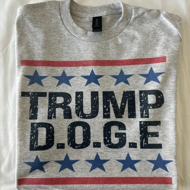 Vintage Trump D.O.G.E T Shirt Hoodie Sweatshirt DOGE Sweatshirt | WearSparks.com
