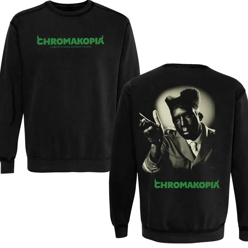 Vintage Tyler The Creator Hoodie Sweatshirt T-shirt, Retro Chromakopia New Album shirt, Tyler Chromakopia Vintage Shirt,...