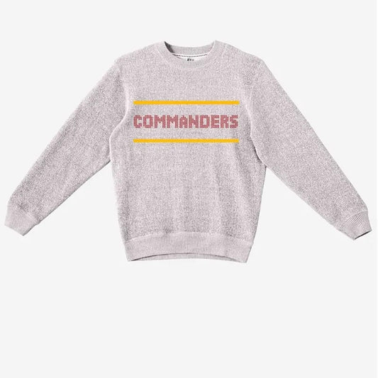 Vintage Washington style Football Sweater Sweatshirt Crew Neck groutfit outfits Crewneck Classic Cotton Fabric Knit Long...