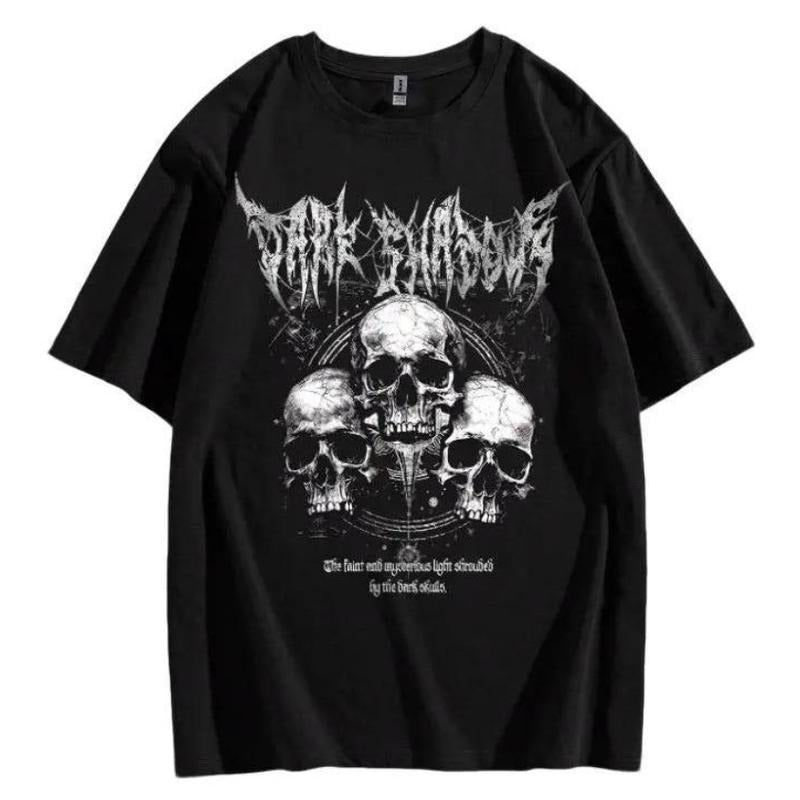 Vintage Y2K Affliction Grunge Punk Men Gothic Unisex T Shirt