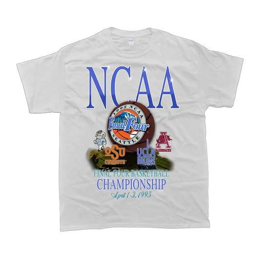 Vintage1995 NCAA Final Four Championship Tar Heels OSU UCLA Arkansas t-shirt Hoodie, Sweatshirt | WearSparks.com