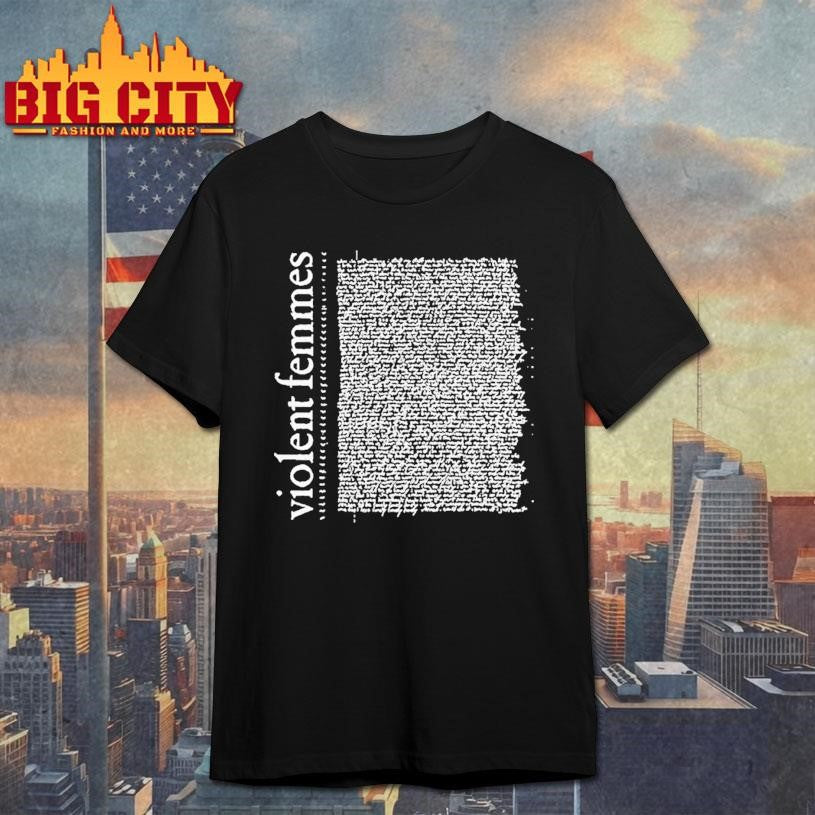 Violent Femmes Self-titled Lyrics Shirt