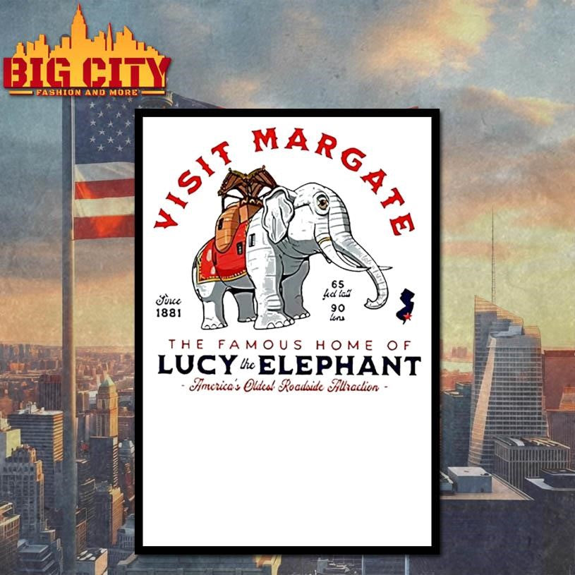 Visit Margate Since 1881 The Famous Home Of Lucy The Elephant Shirt