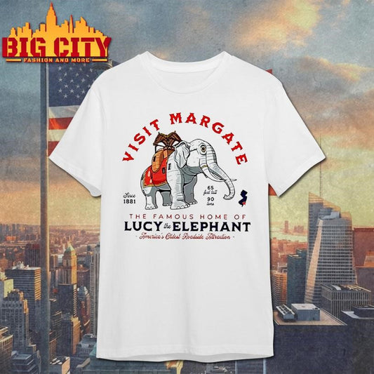 Visit Margate Since 1881 The Famous Home Of Lucy The Elephant Shirt