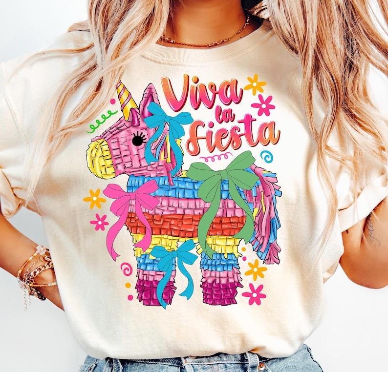 Viva La Fiesta Mexican Pinata Coquette Party Fiesta Vibes Festival 2025 T-Shirt Hoodie, Sweatshirt | WearSparks.com