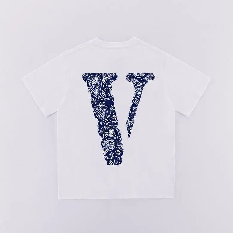 Vlone White Pop Design T Shirt Hoodie, Sweatshirt | WearSparks.com