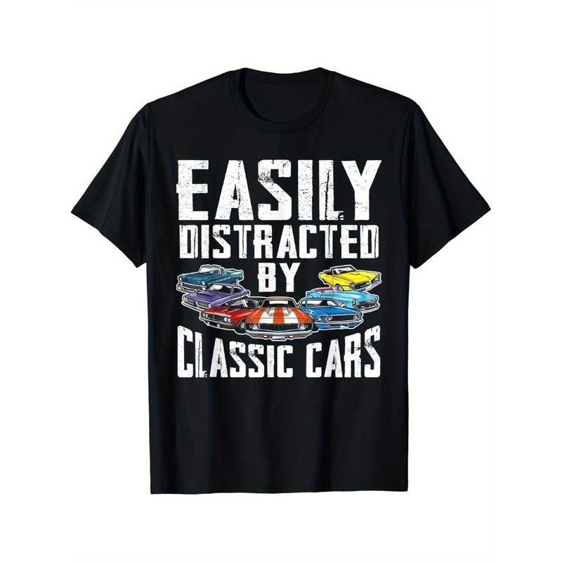 Vulnerable to Classic Car Distractions T-Shirt made in usa Hoodie, Sweatshirt | WearSparks.com