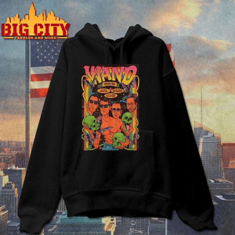 WAND January 2026 California Tour Poster Shirt