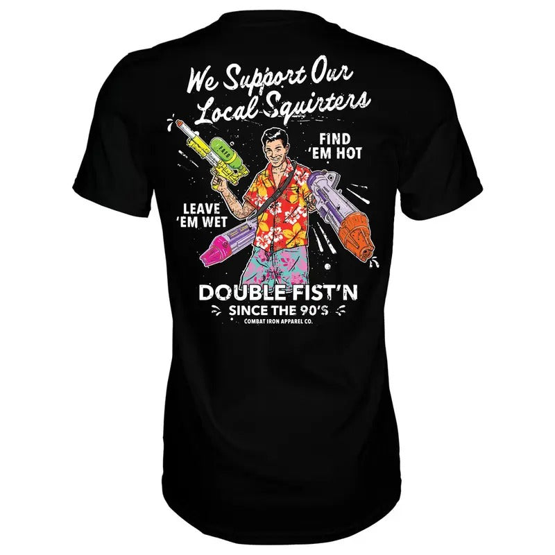 WE SUPPORT OUR LOCAL SQUIRTERS MEN'S T-SHIRT, FUNNY MEME SHIRT Hoodie, Sweatshirt | WearSparks.com