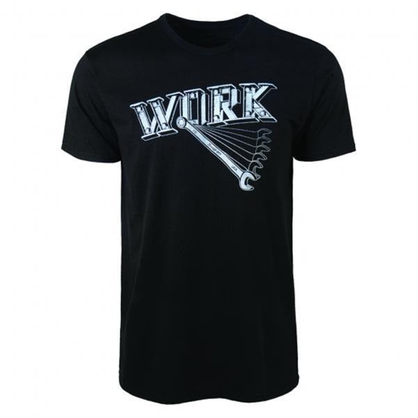 WORK Wrench T-Shirt - Sweatshirt - Hoodie, Streetwear - Funny Mechanic Graphic Tee with Swinging Tool Design, Garage Wear...
