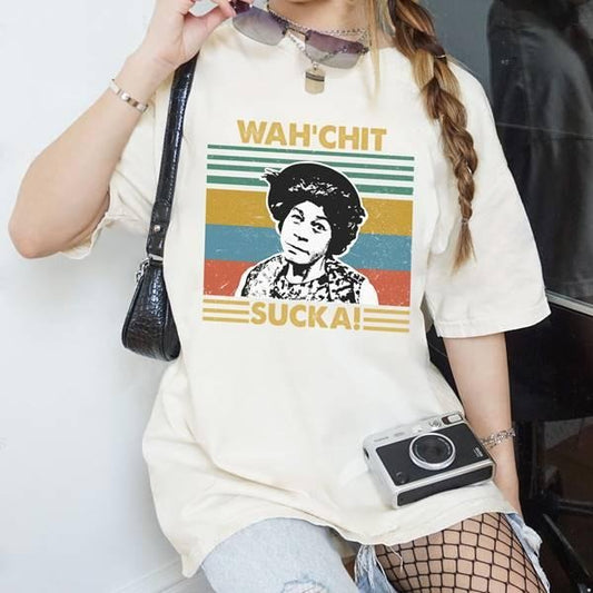 Wah'chit Sucka T-Shirt, Sanford and Son Tee, Aunt Esther Shirt Hoodie, Sweatshirt | WearSparks.com