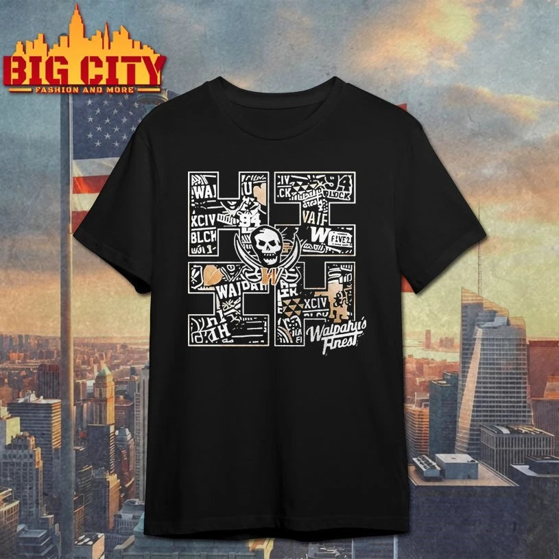 Waipahu Hs Hi Finest 94 Block Logo shirt