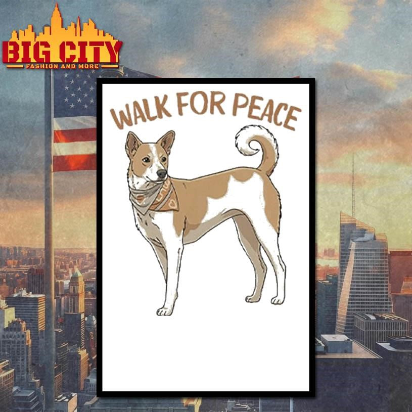 Walk For Peace Aloka Dog shirt