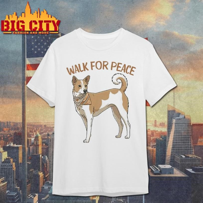 Walk For Peace Aloka Dog shirt