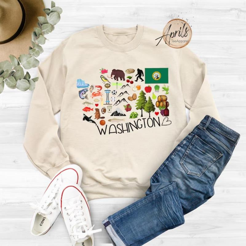Washington Sweatshirt, Washington Hoodie, Washington Trip Hoodie T-Shirts | WearSparks.com