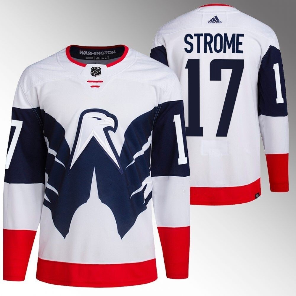 Washington Capitals #17 Dylan Strome 2023 NHL Stadium Series White Jersey_conew1