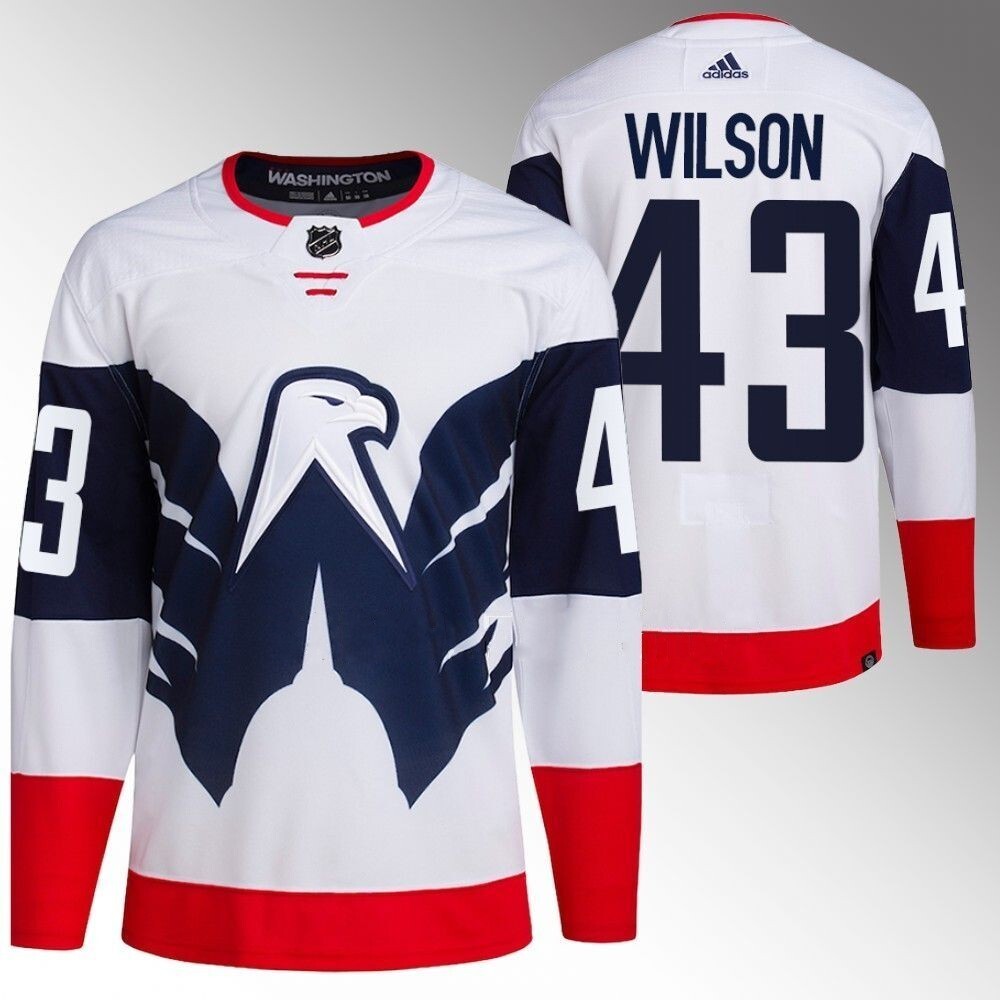 Washington Capitals #43 Tom Wilson 2023 NHL Stadium Series White Jersey