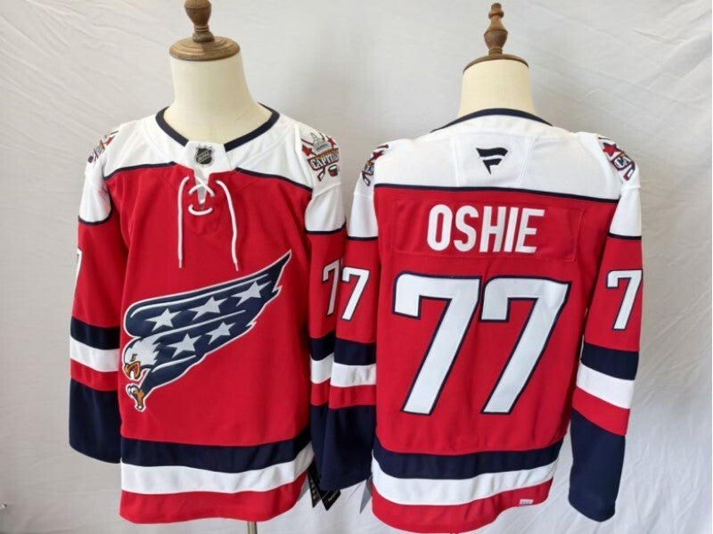 Washington Capitals #77 T.J. Oshie Capitals Style 1