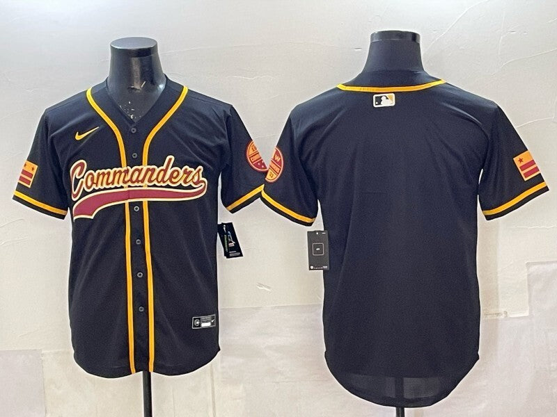 Washington Commanders Redskins Black Collaboration Style 2