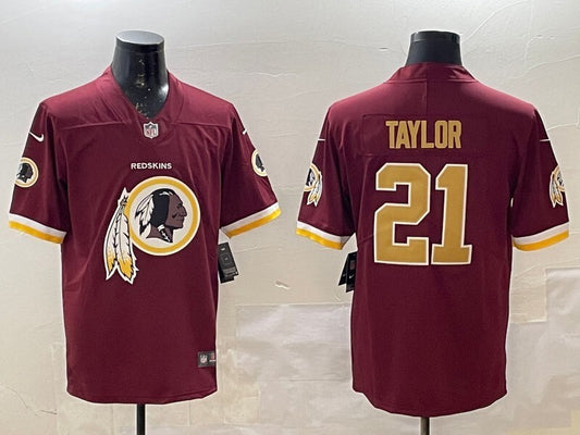 Washington Commanders #21 Sean Taylor Redskins Team Adult
