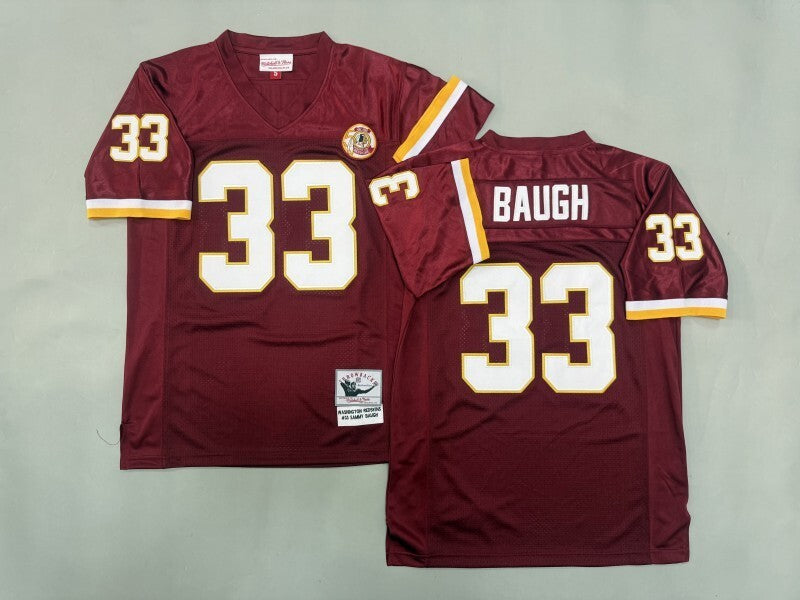 Washington Commanders #33 Sammy Baugh Washington Redskins Style 2