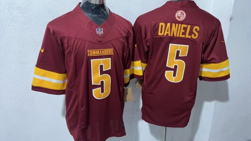 Washington Commanders #5 Jayden Daniels Style 5