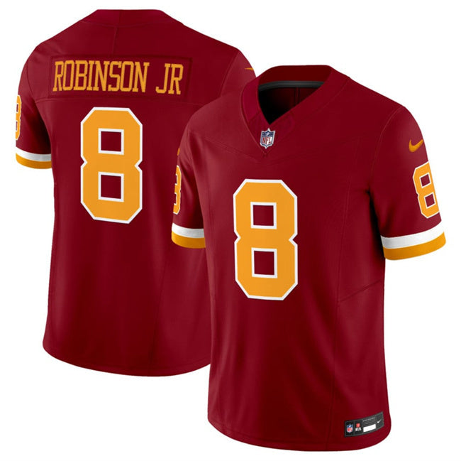 Washington Commanders #8 Brian Robinson Jr. Burgundy 2025 F.U.S.E. Throwback Limited
