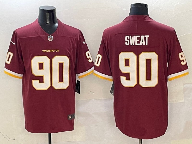 Washington Commanders #90 Montez Sweat Redskins V2