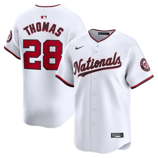 Washington Nationals #28 Lane Thomas Home Limited Player Jersey - White