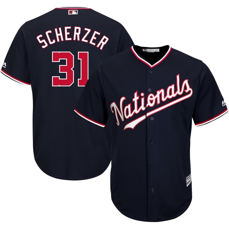 Washington Nationals #31 Max Scherzer Style 1
