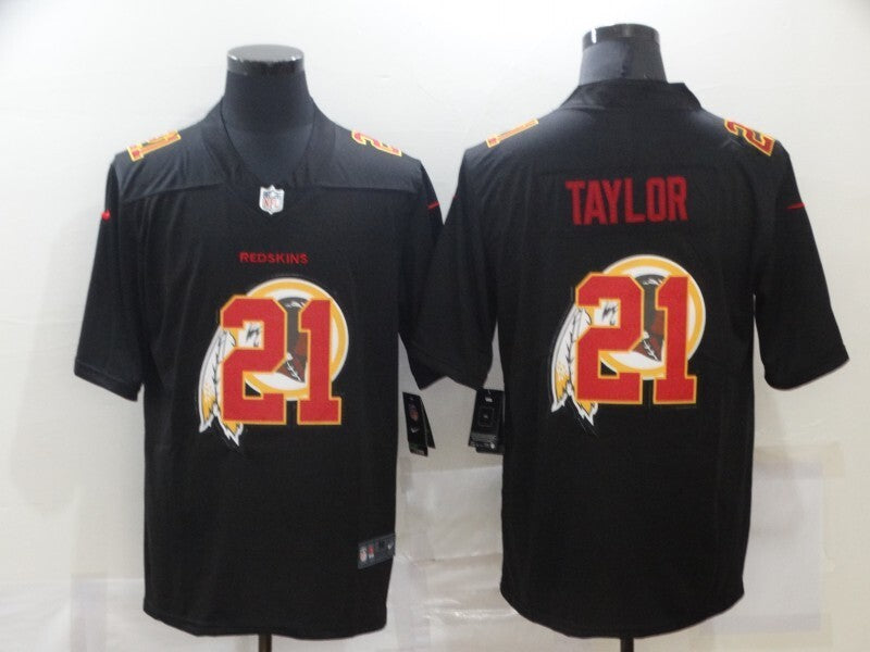 Washington Redskins #21 Sean Taylor Black Shadow 915