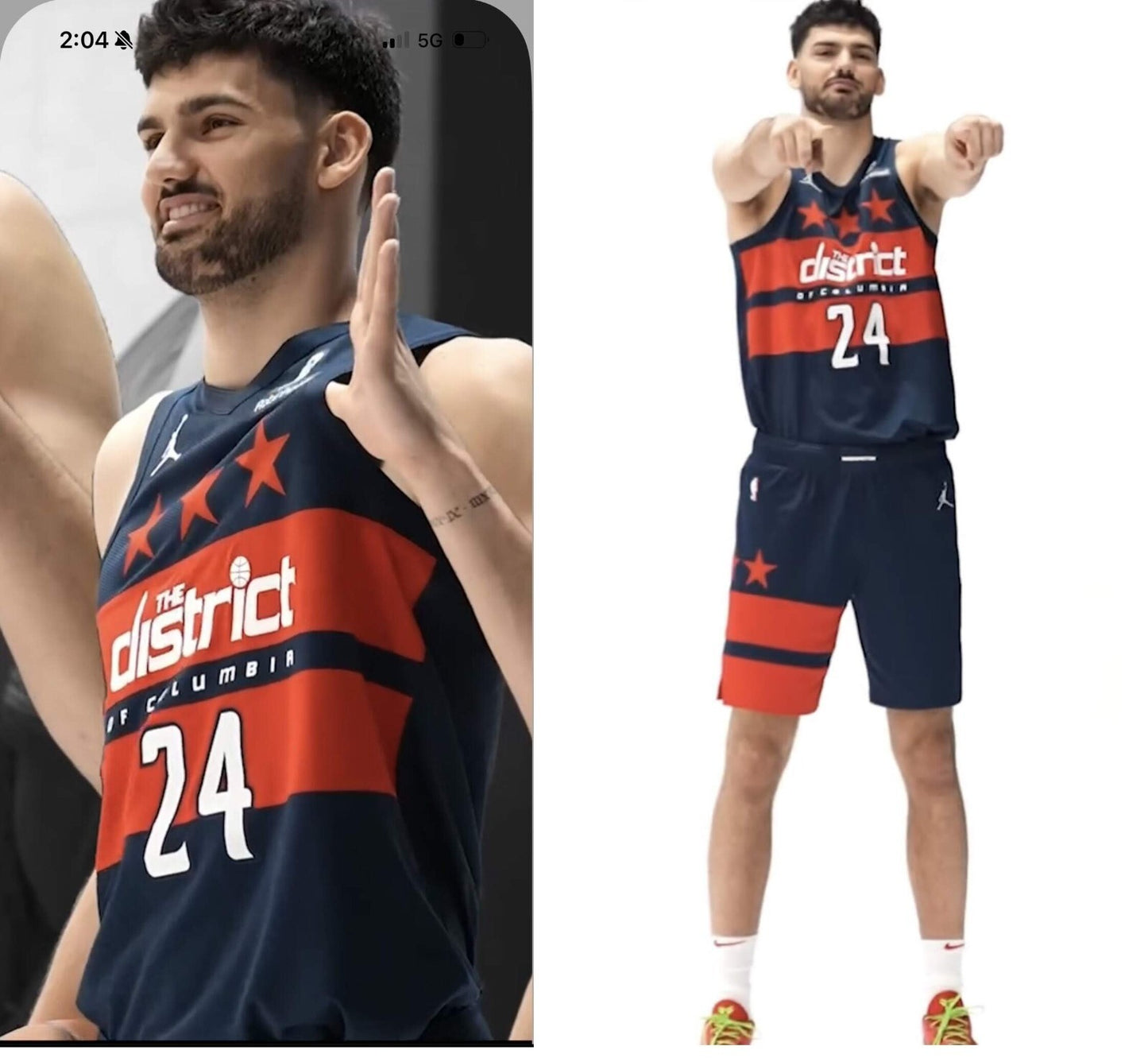 Washington Wizards 2024-25 Statement Style 1
