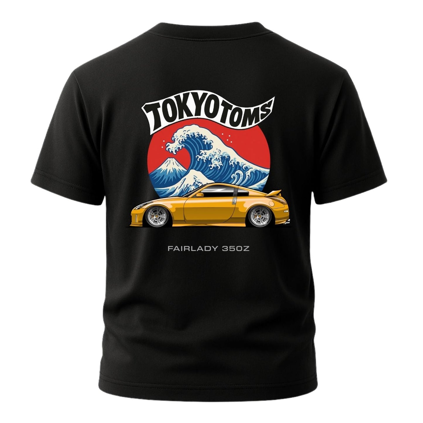 Tokyo Toms Nissan Fairlady 350Z Wave T-Shirt Hoodie, Sweatshirt | WearSparks.com (Image 2)