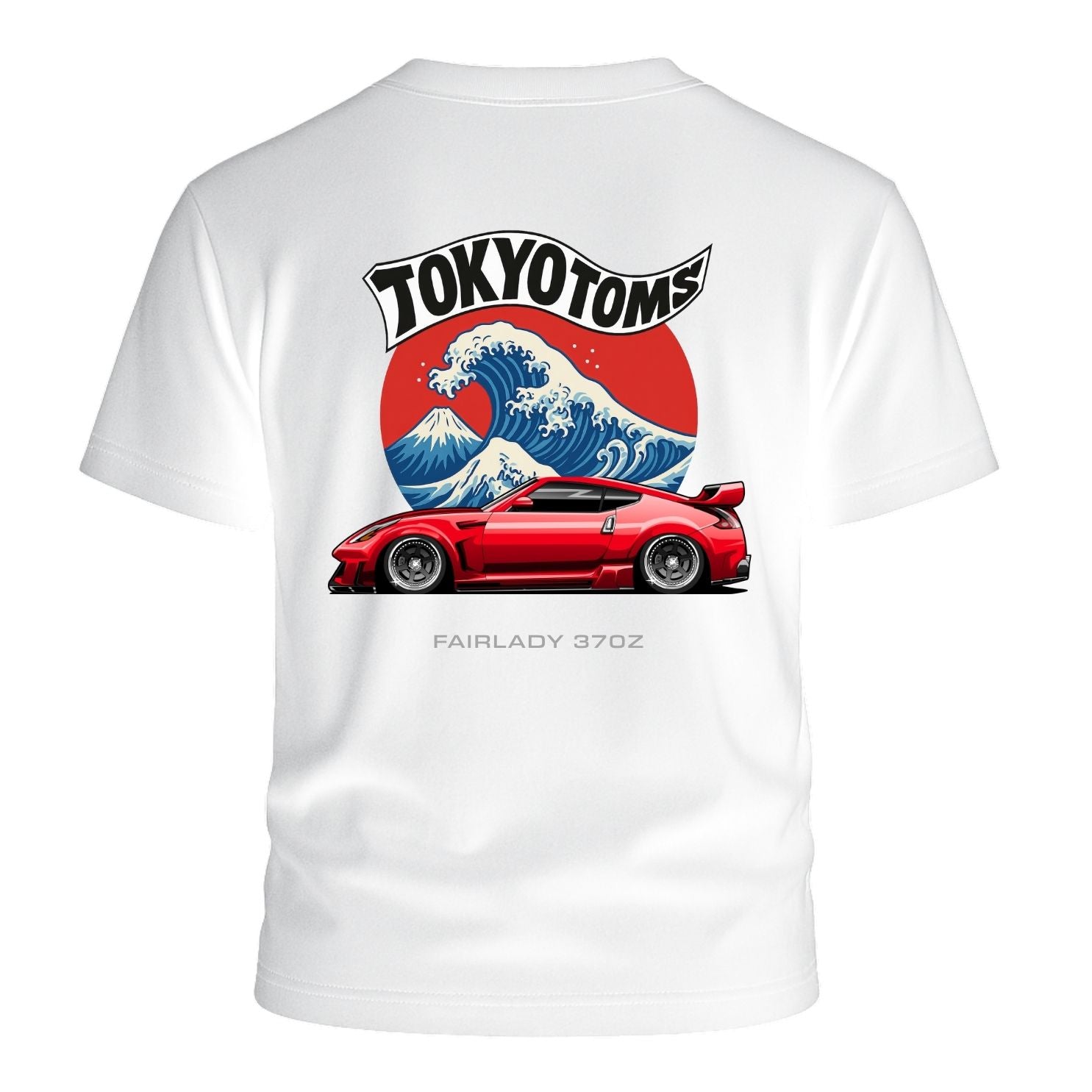 Tokyo Toms Nissan Fairlady 370Z Wave T-Shirt Hoodie, Sweatshirt | WearSparks.com (Image 1)