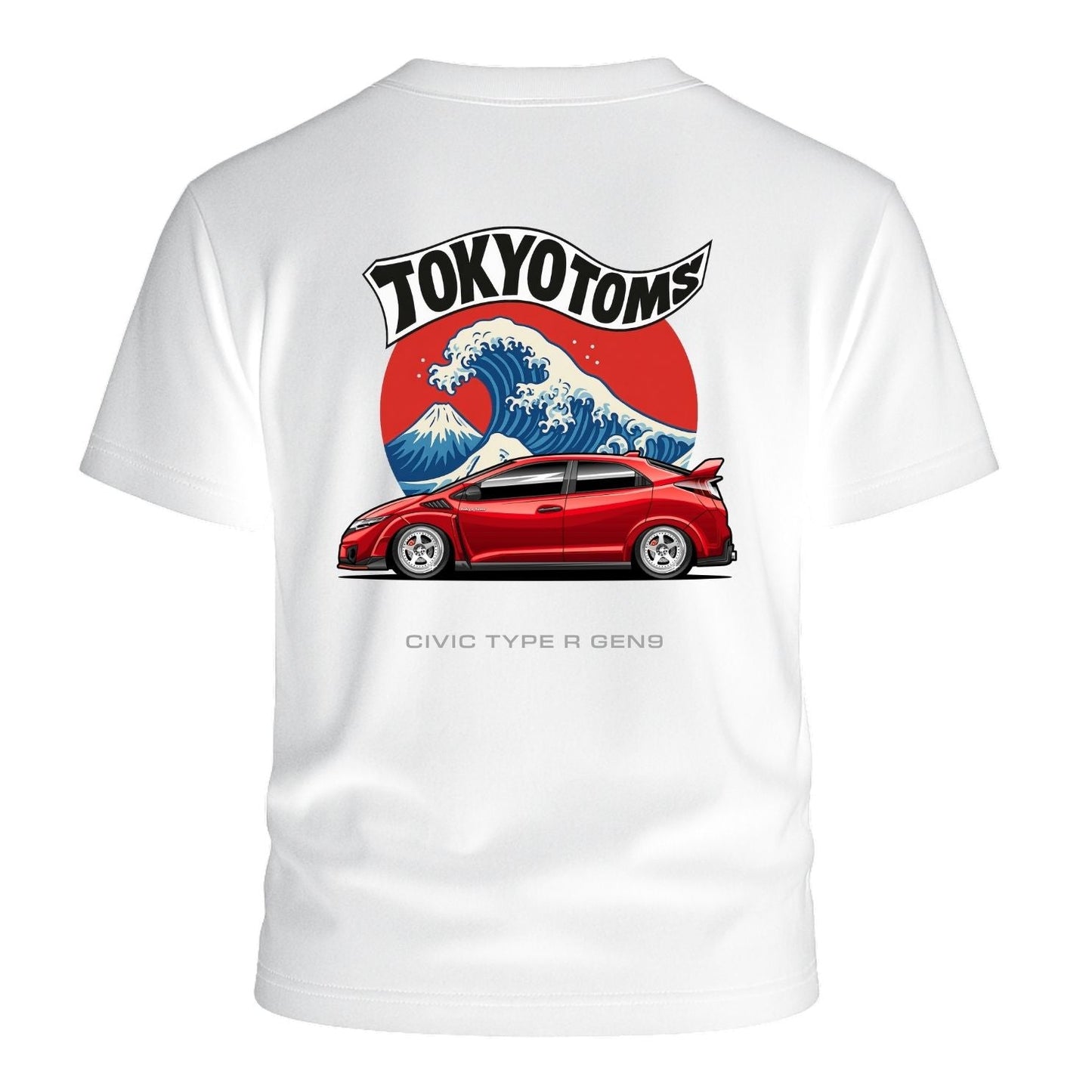 Tokyo Toms Honda Civic Gen 9 Wave T-Shirt Hoodie, Sweatshirt | WearSparks.com (Image 1)