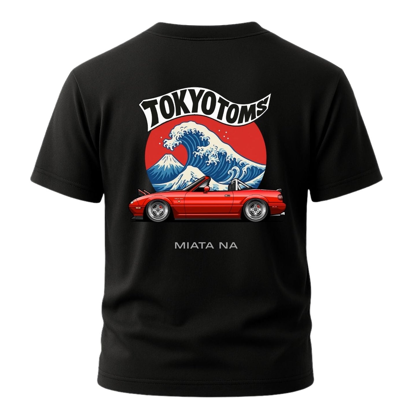 Tokyo Toms Mazda Miata NA Wave T-Shirt Hoodie, Sweatshirt | WearSparks.com (Image 2)