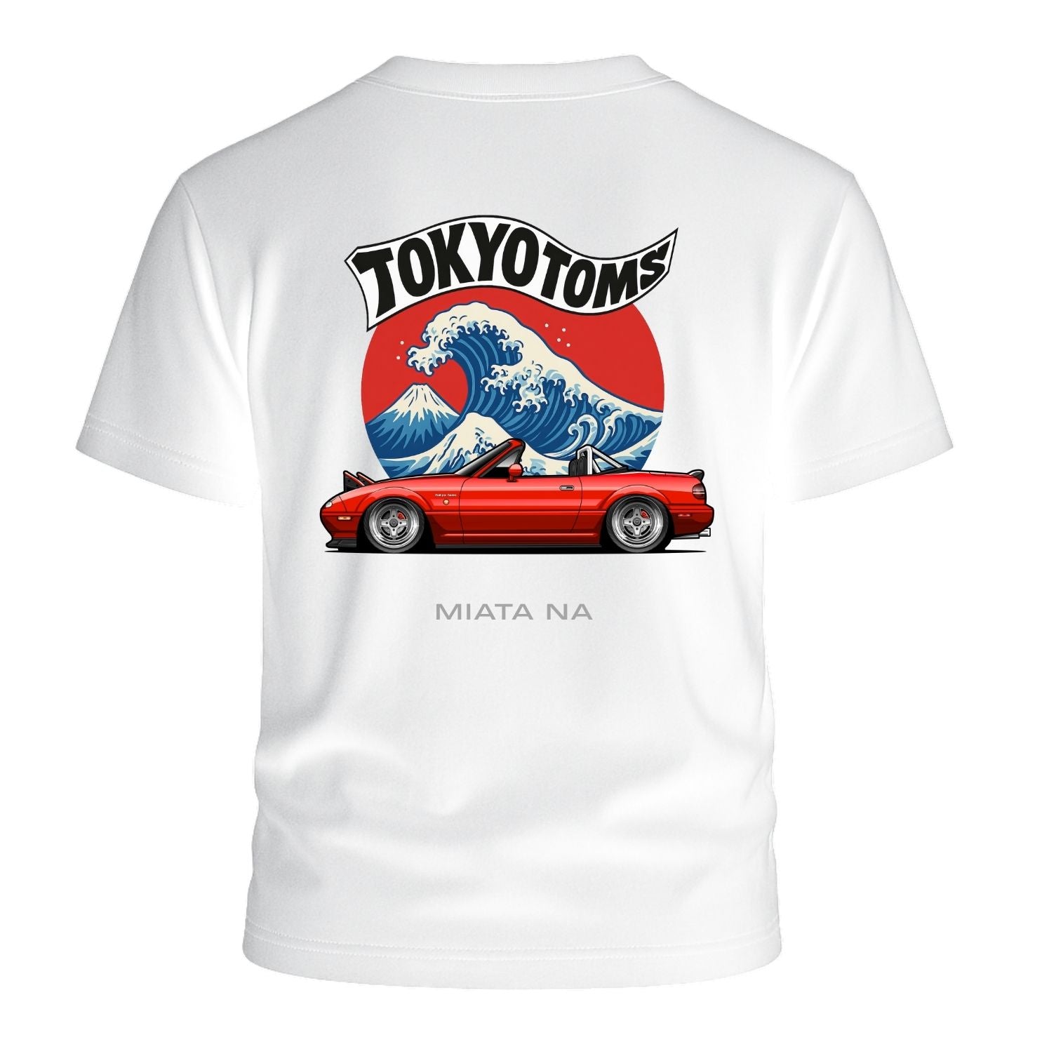 Tokyo Toms Mazda Miata NA Wave T-Shirt Hoodie, Sweatshirt | WearSparks.com (Image 1)