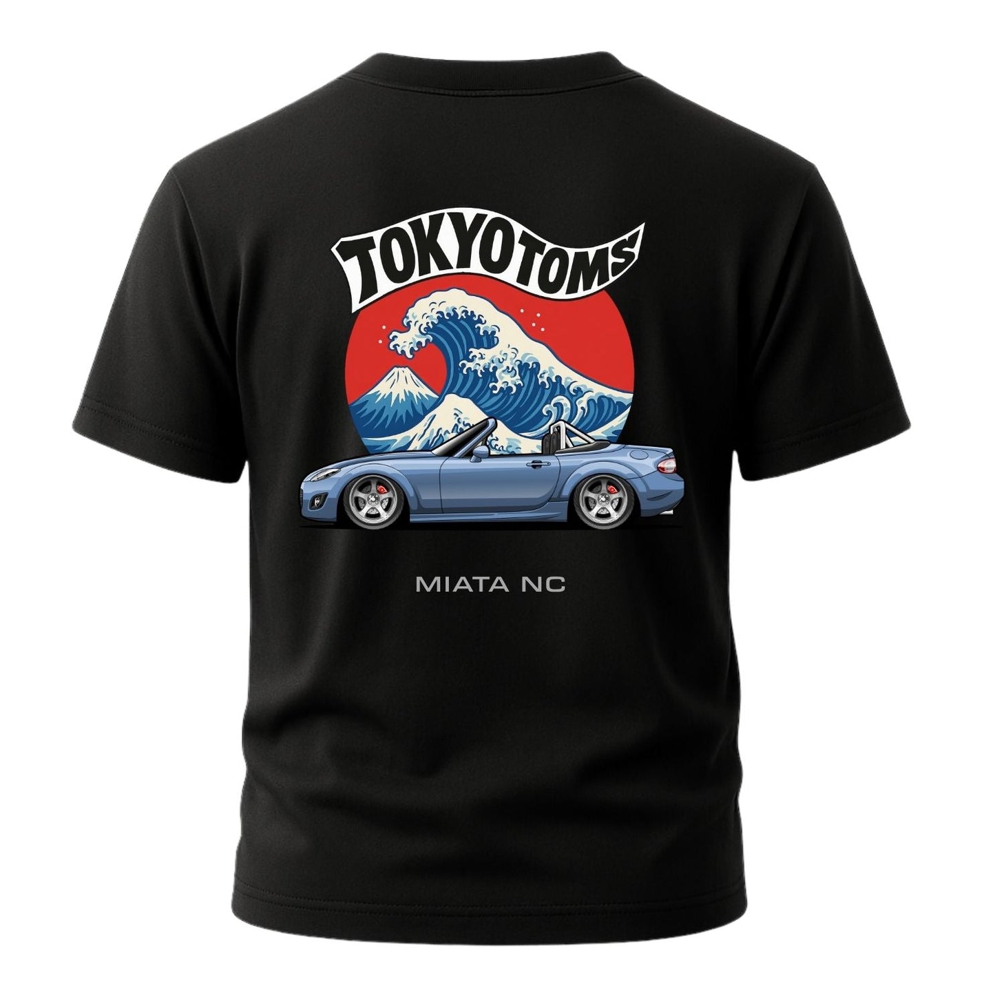 Tokyo Toms Mazda Miata NC Wave T-Shirt Hoodie, Sweatshirt | WearSparks.com (Image 2)