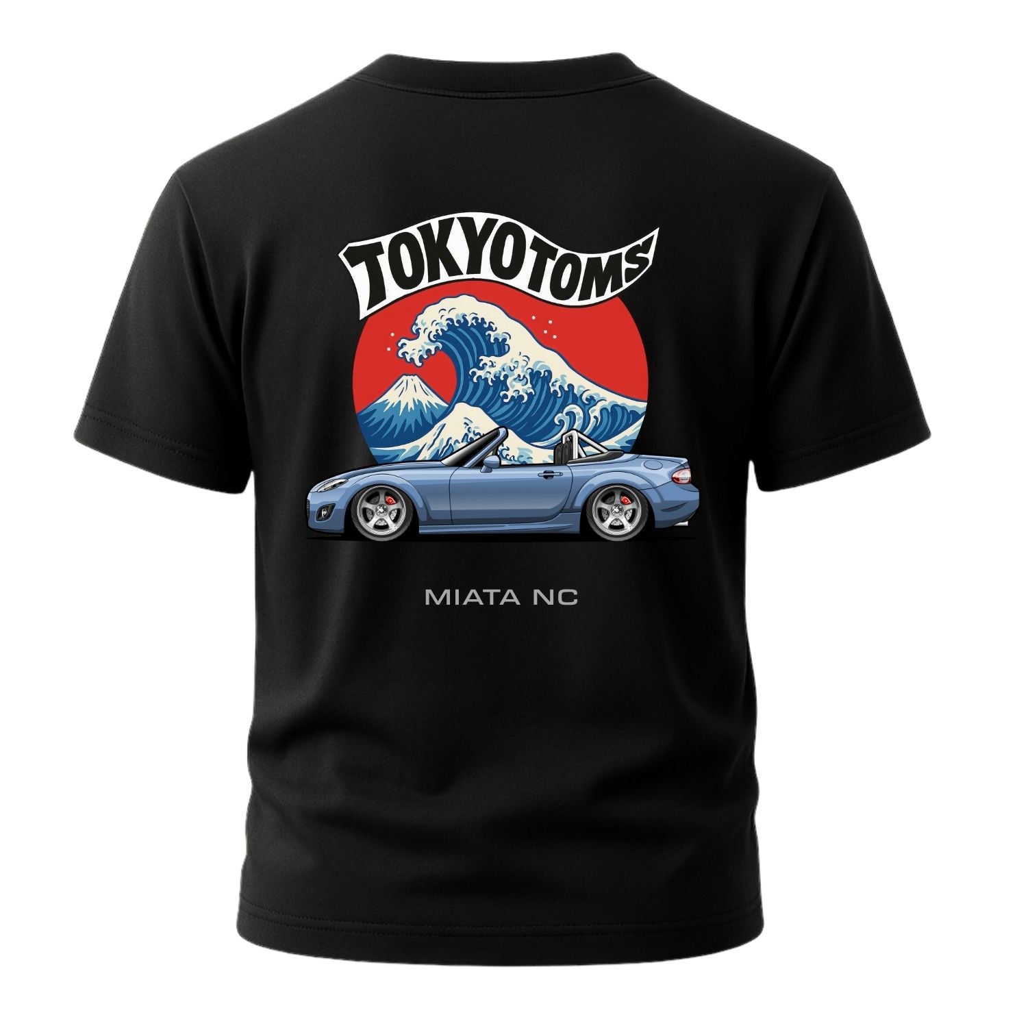 Tokyo Toms Mazda Miata NC Wave T-Shirt Hoodie, Sweatshirt | WearSparks.com (Image 2)