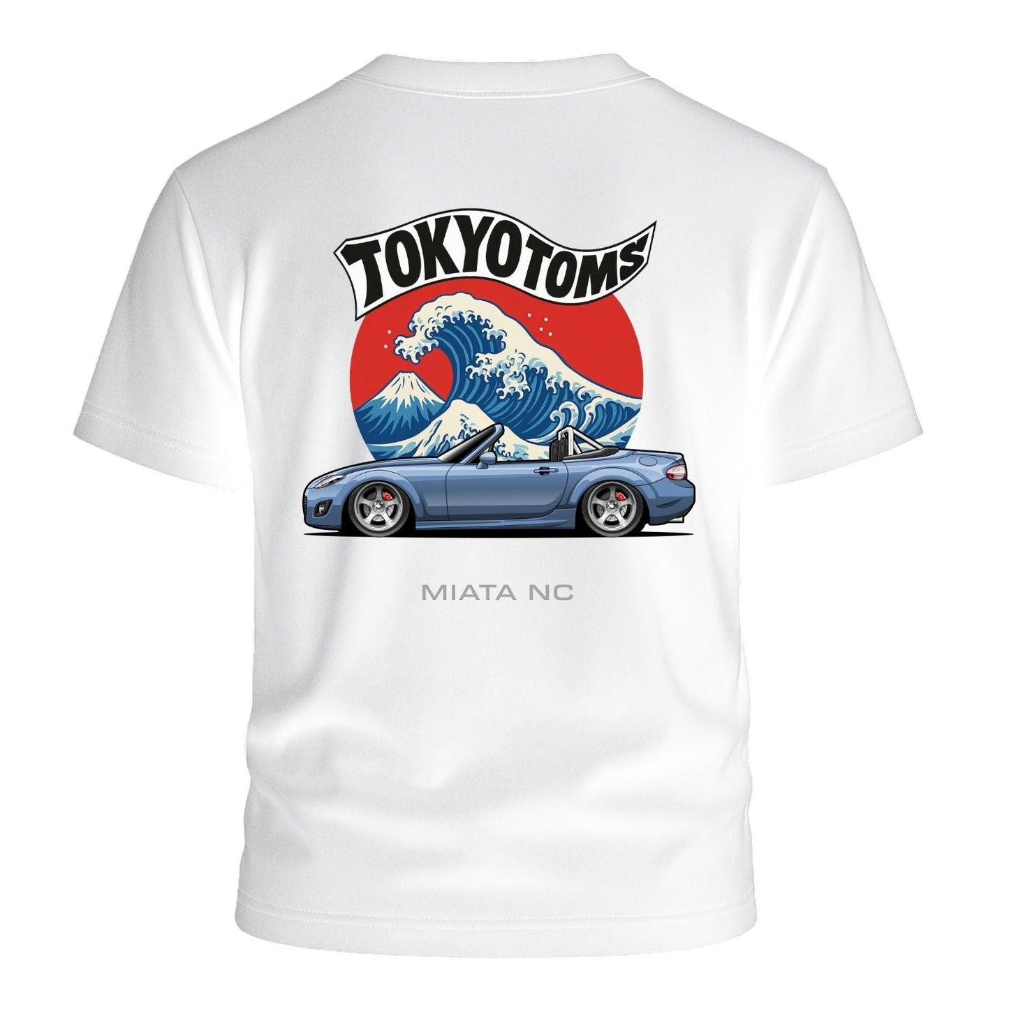 Tokyo Toms Mazda Miata NC Wave T-Shirt Hoodie, Sweatshirt | WearSparks.com (Image 1)