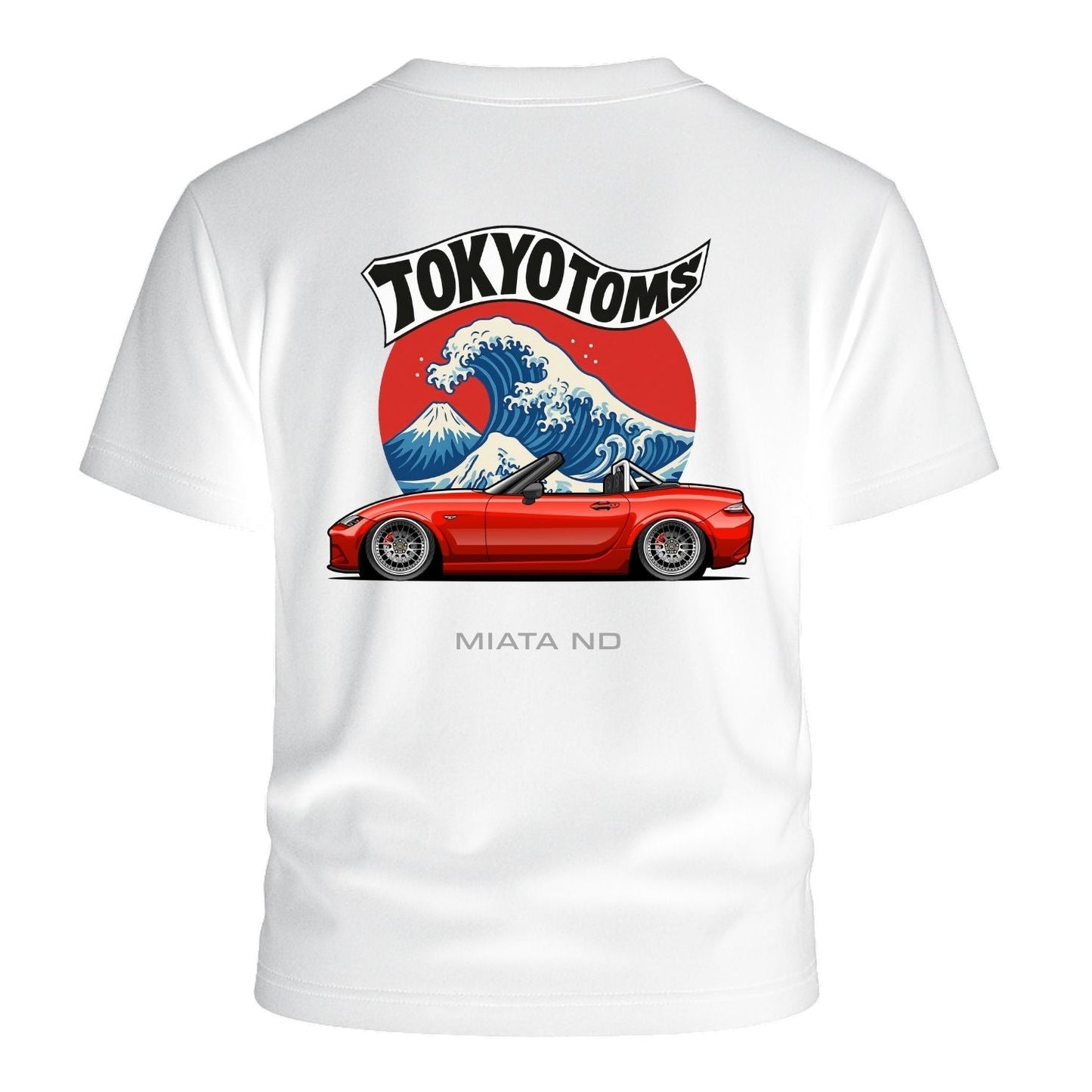 Tokyo Toms Mazda Miata ND Wave T-Shirt Hoodie, Sweatshirt | WearSparks.com (Image 1)