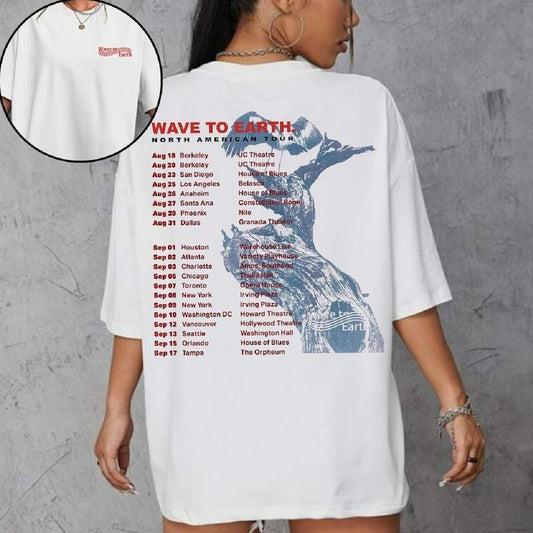 Wave To Earth 0.03 Tour 2024 T-shirt Wave To Earth Kpop Wave To Earth Kpop Wave To Earth Band Shirt Hoodie, Sweatshirt