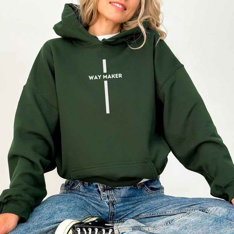 Way Maker Shirt Christian Shirts Bible Verse Shirt Religious Sweater Blessed Sweatshirt Christ Jesus Shirt Jesus Tee...