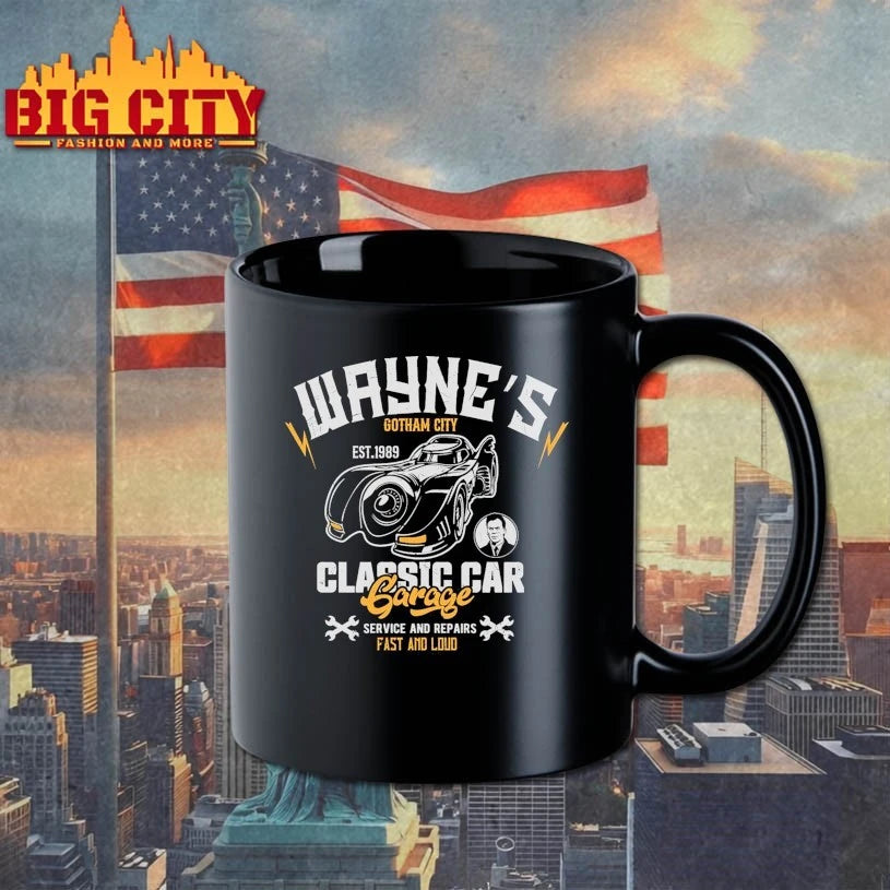 Wayne’s Gotham City Classic Car Garage shirt