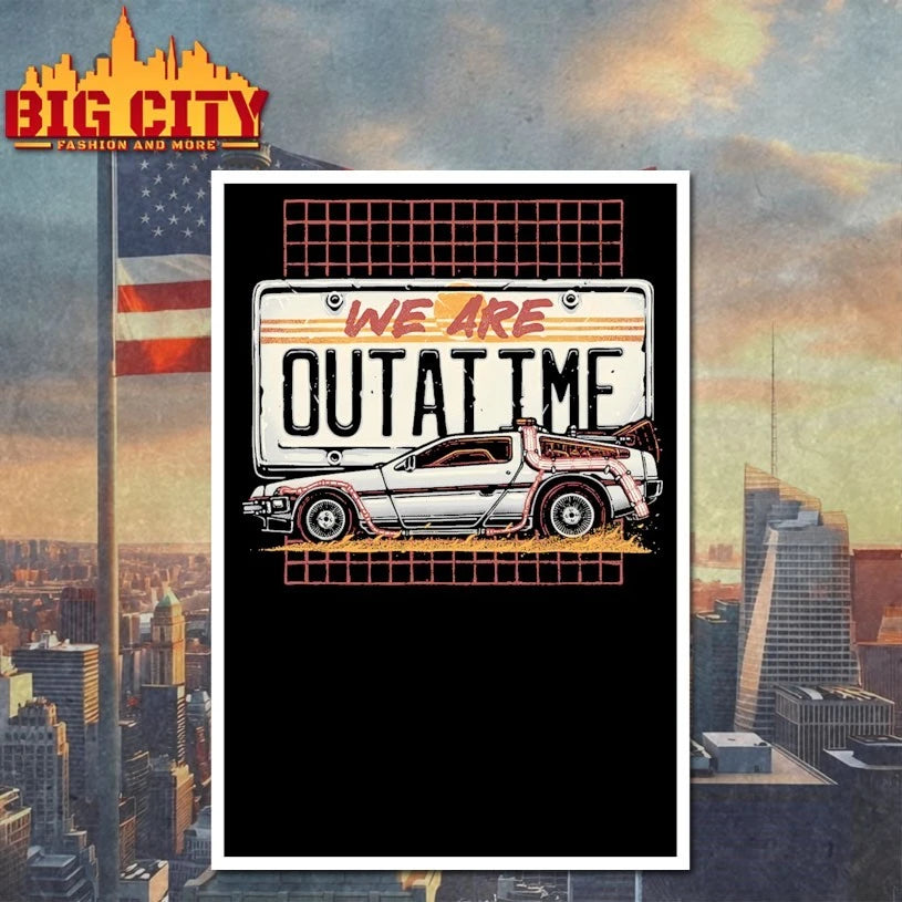 We Are Outatime car shirt